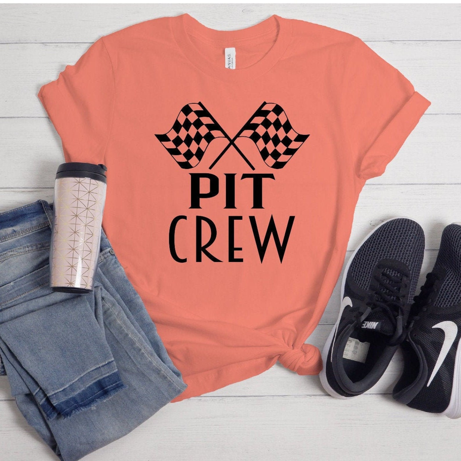 Pit Crew T-shirt 3XL-4XL Size - Etsy