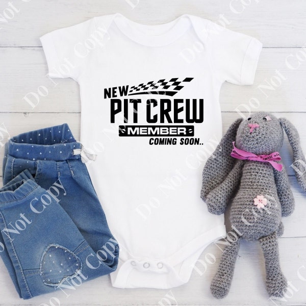 Racing Pregnancy Announcement Etsy