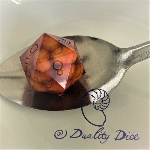 Baked Bean Cursed Food Dice SINGLE D20 TTRPG Dice Signature Etsy