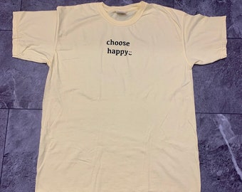 Elige camiseta feliz