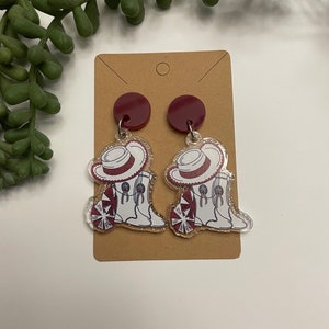 Drill team earrings, drill team jewelry, drill team, dance mom, dance mom earrings