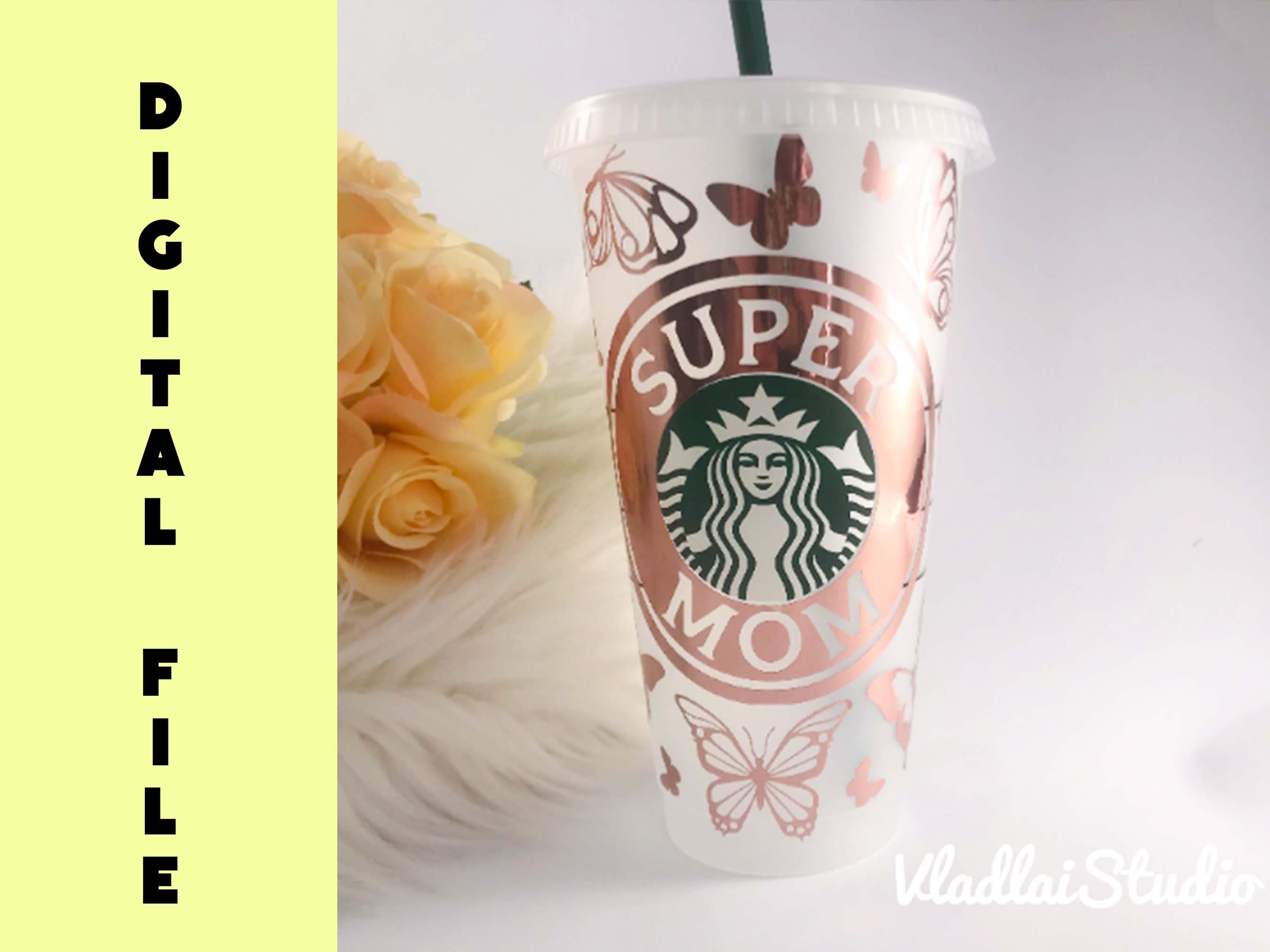 Butterfly Starbucks Cup with Straw & Lid Custom Personalized Starbuck –  thepapergardenn