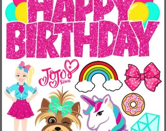 Jojo Happy Birthday Etsy