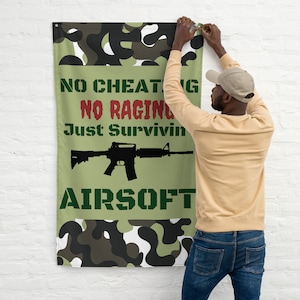 Flag AIRSOFT for all the Air Soft Players show Pride in Your skills ~see info /size