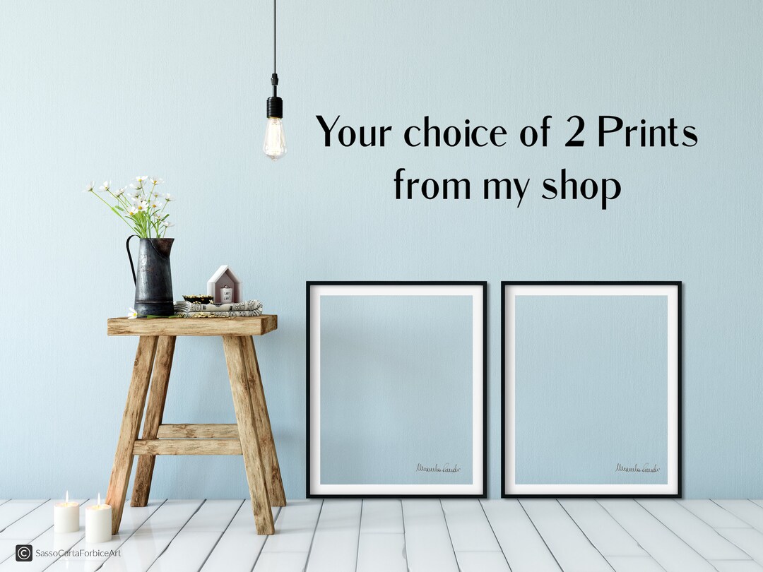 Watercolor Art Prints, Set of 2, Gallery Wall Art - Etsy
