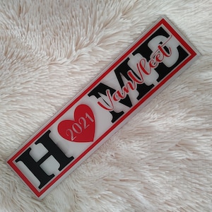 Personalized Subway Tile