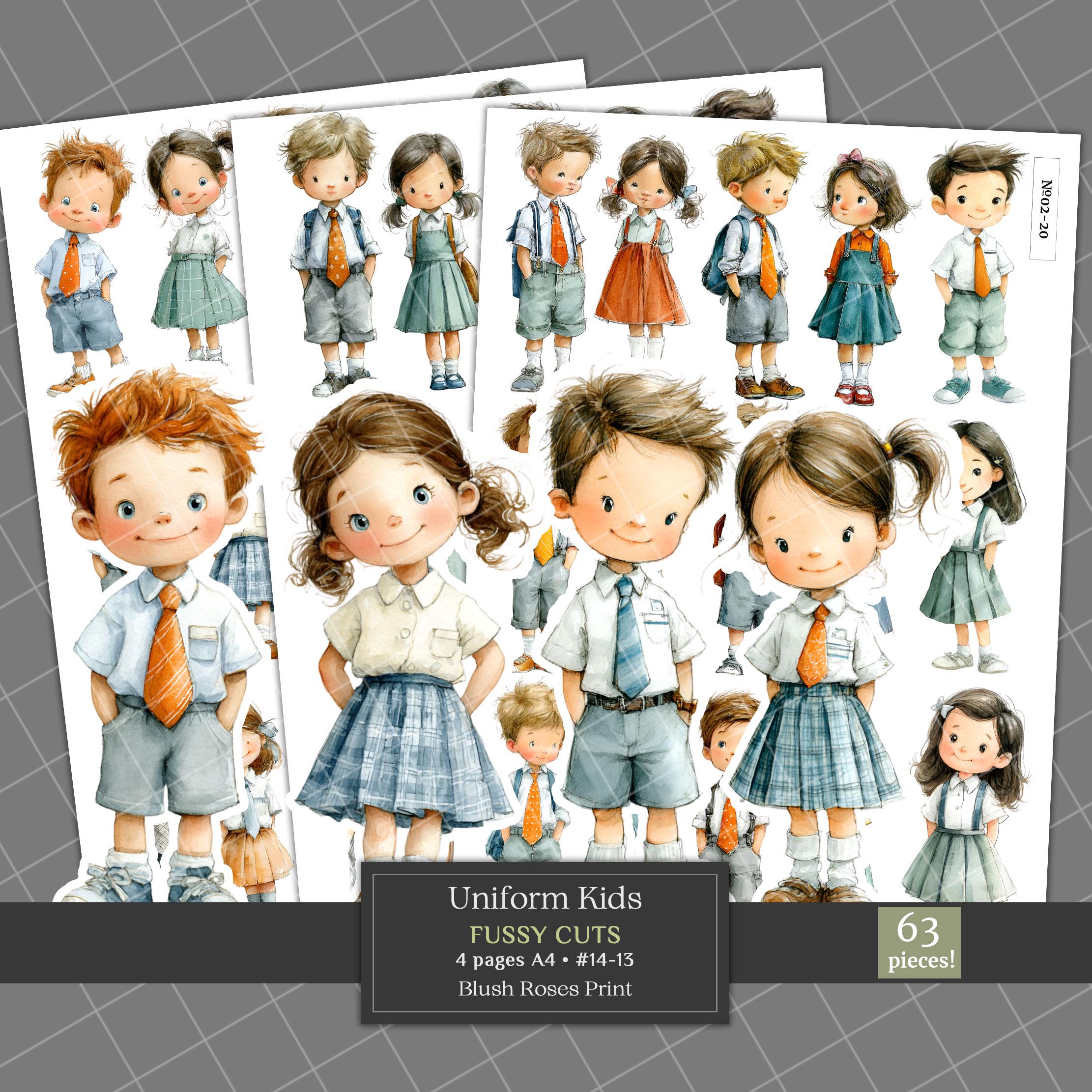 School Uniform Clipart For Kids