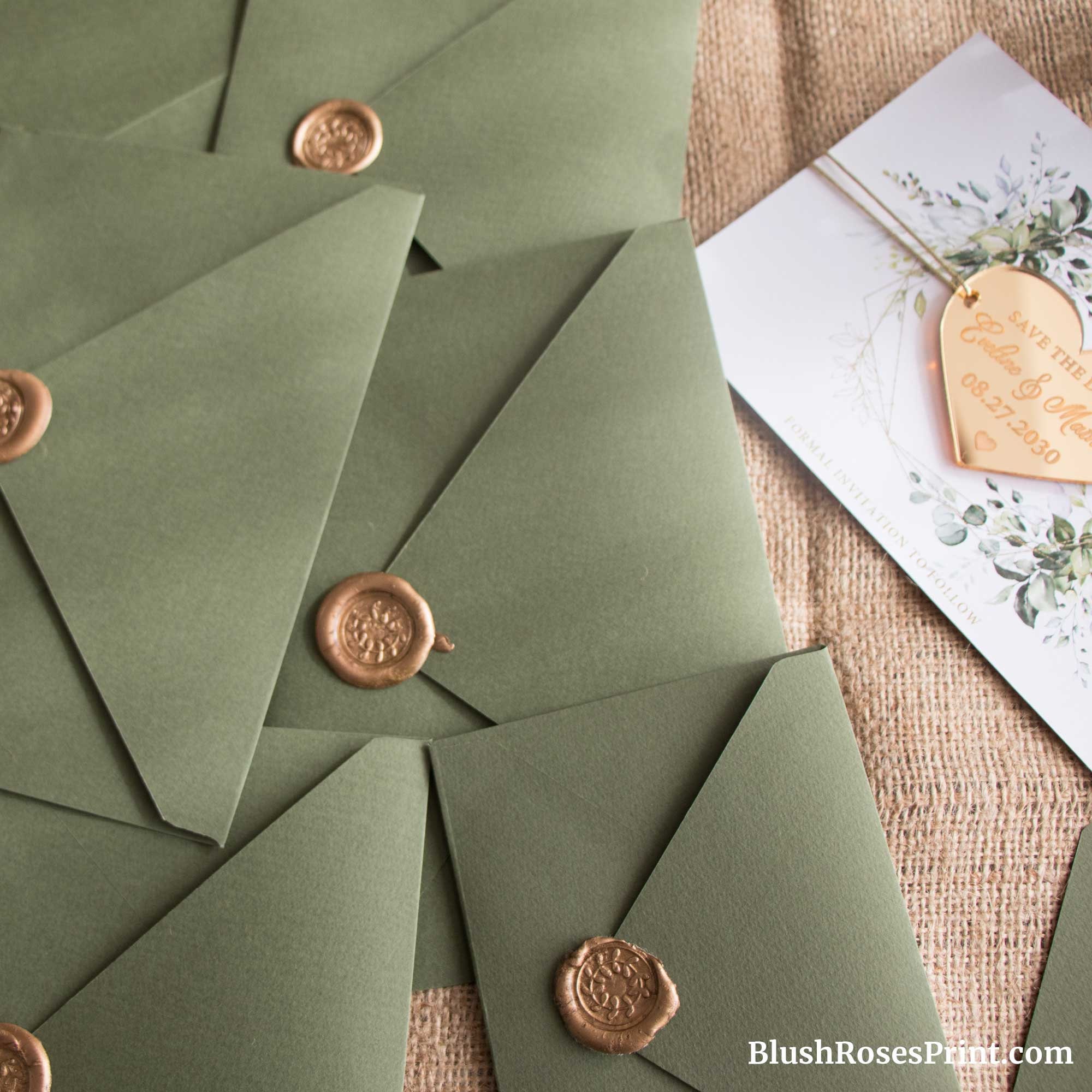 Sage Green Envelopes A1 A2 A6 A7 A9 A10 Luxury Envelopes Etsy Australia