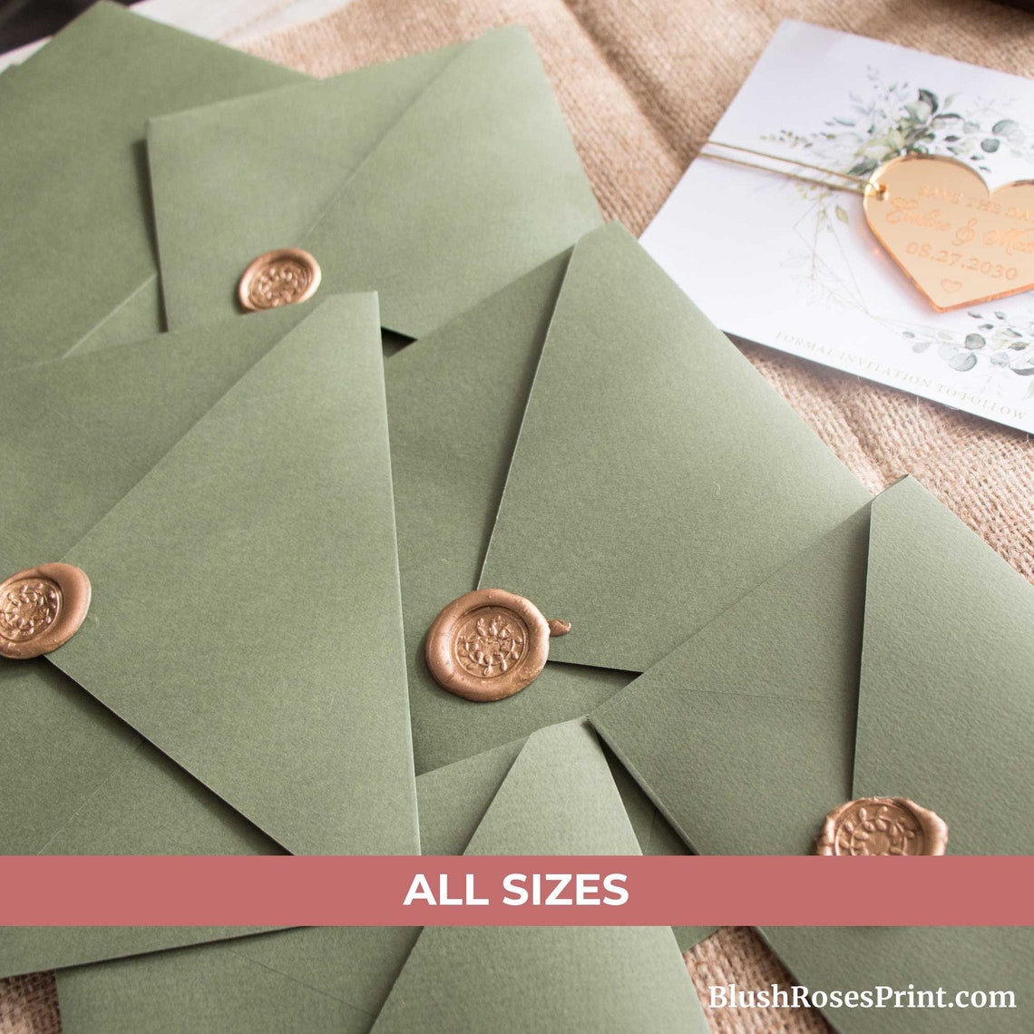 sage green envelopes sage green envelopes
