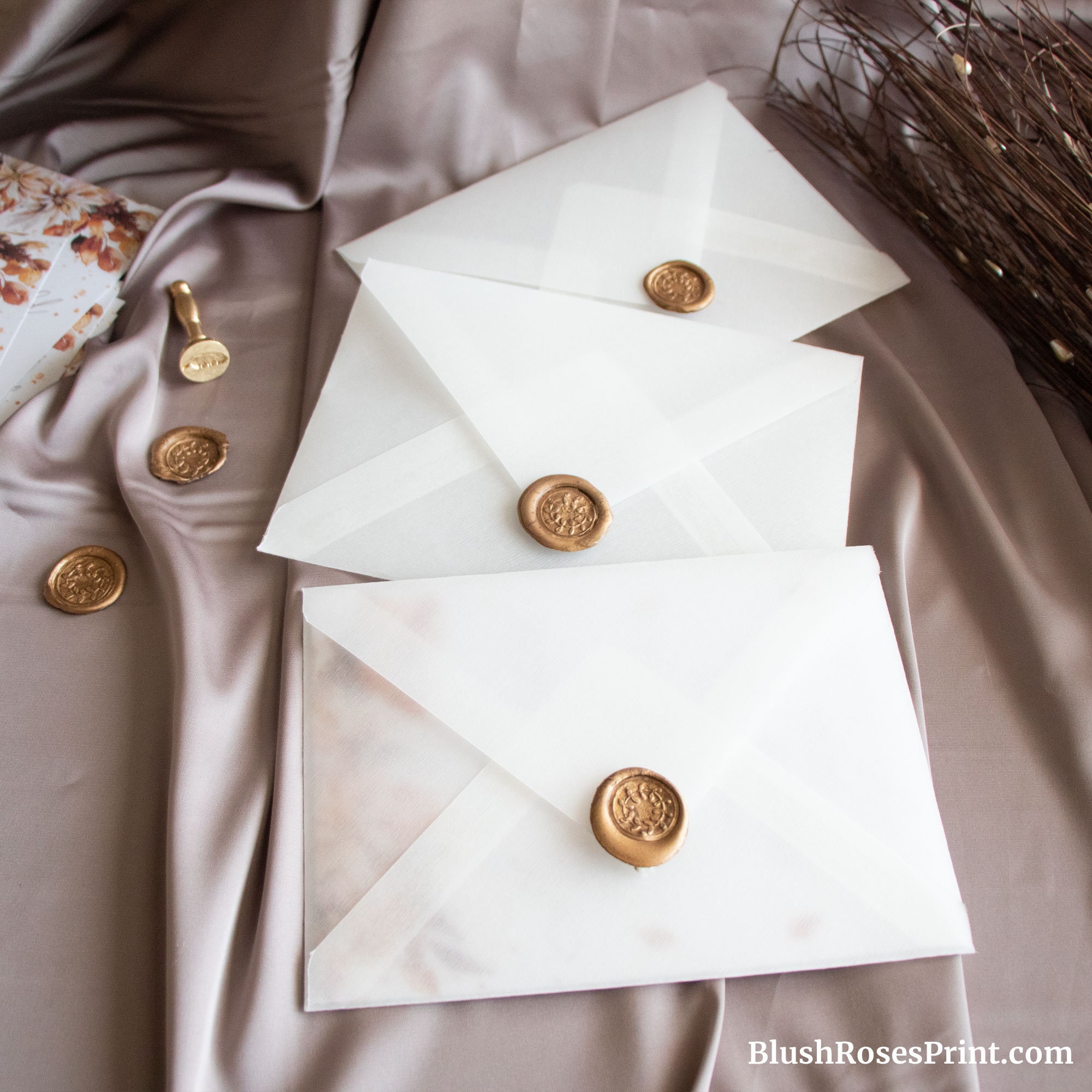 Vellum Envelopes A1 A2 A6 A7 A9 A10 Vellum Envelopes Etsy
