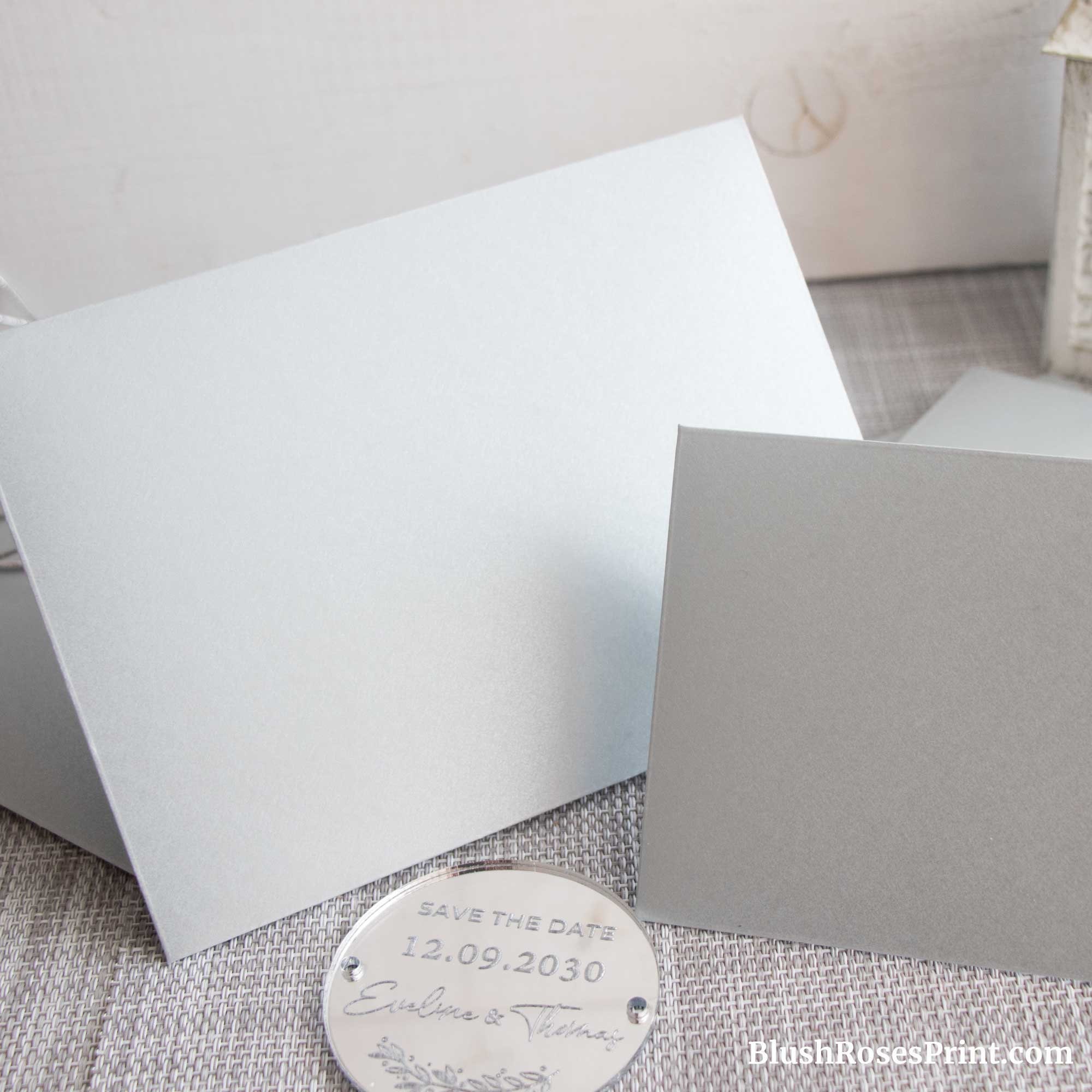 Silver Metallic Envelope Cardstock A1 A2 A6 A7 A9 A10 Etsy