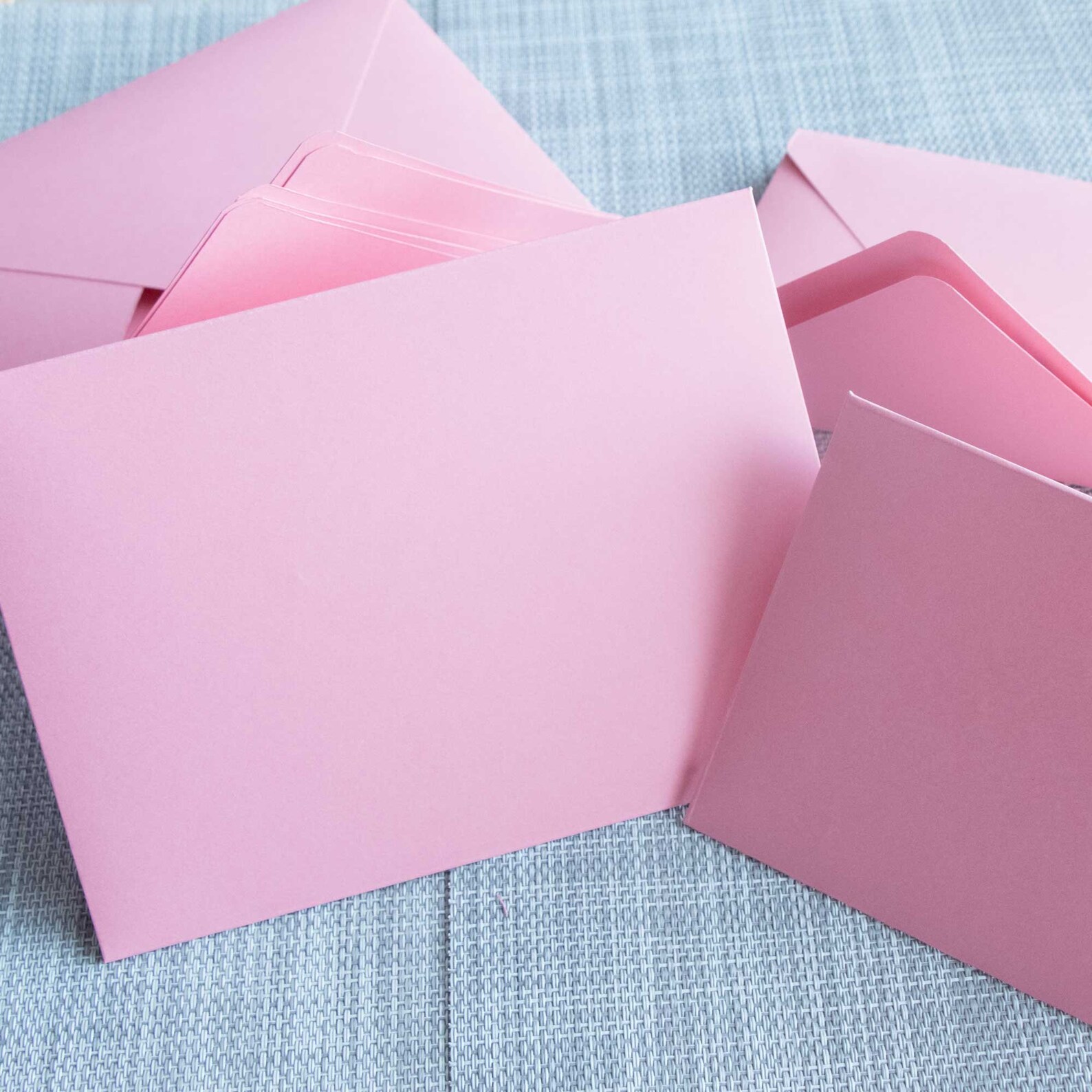 Blush Pink Card stock Envelopes A1 A2 A6 A7 A9 A10 Envelopes Etsy