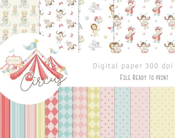 Circus Digital Papers