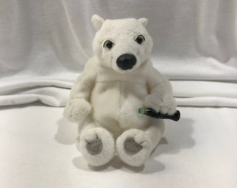 Hong Kong Tiny Coca-Cola Bus (Polar Bear) 1/110 Modelo De
