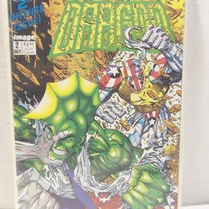 Image Comics The Savage Dragon 2st Issue, No 2 Oct 1992, Superpatriot