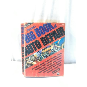 Petersens Big Book of Auto Repair 1977 Edition, soft cover large mechanic reference book