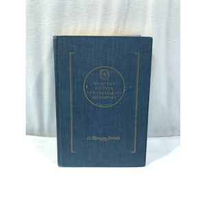 Vintage dictionary, Webster&#39;s Seventh New Collegiate Dictionary, 1969