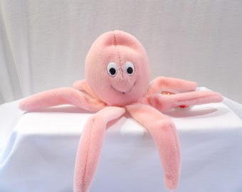 ヴィンテージ Ty ビーニーベイビー インキー ザ タコ ぬいぐるみ 7