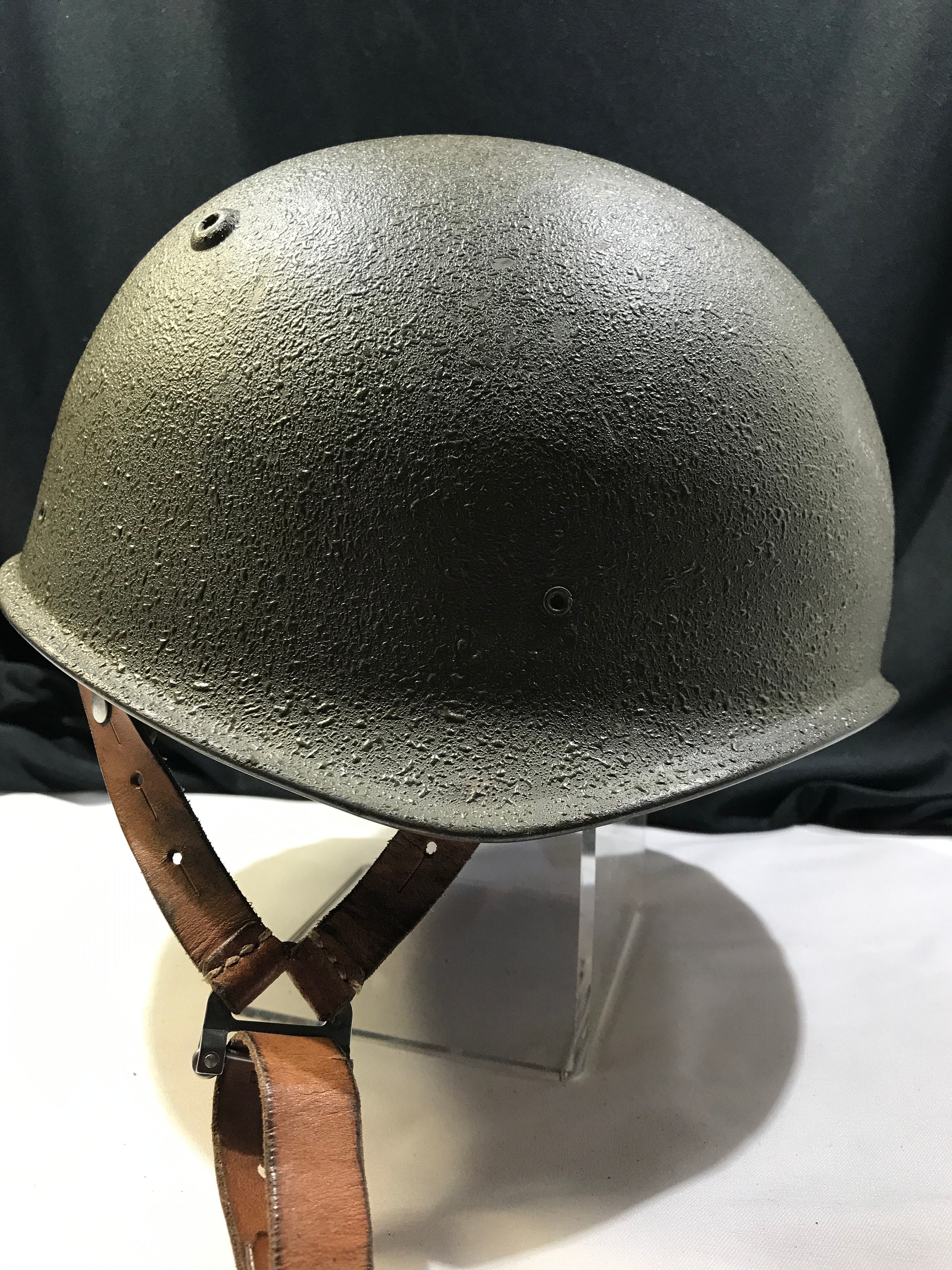 Vintage US Military M1 or M71 Helmet and Liner, BT78, Swiss