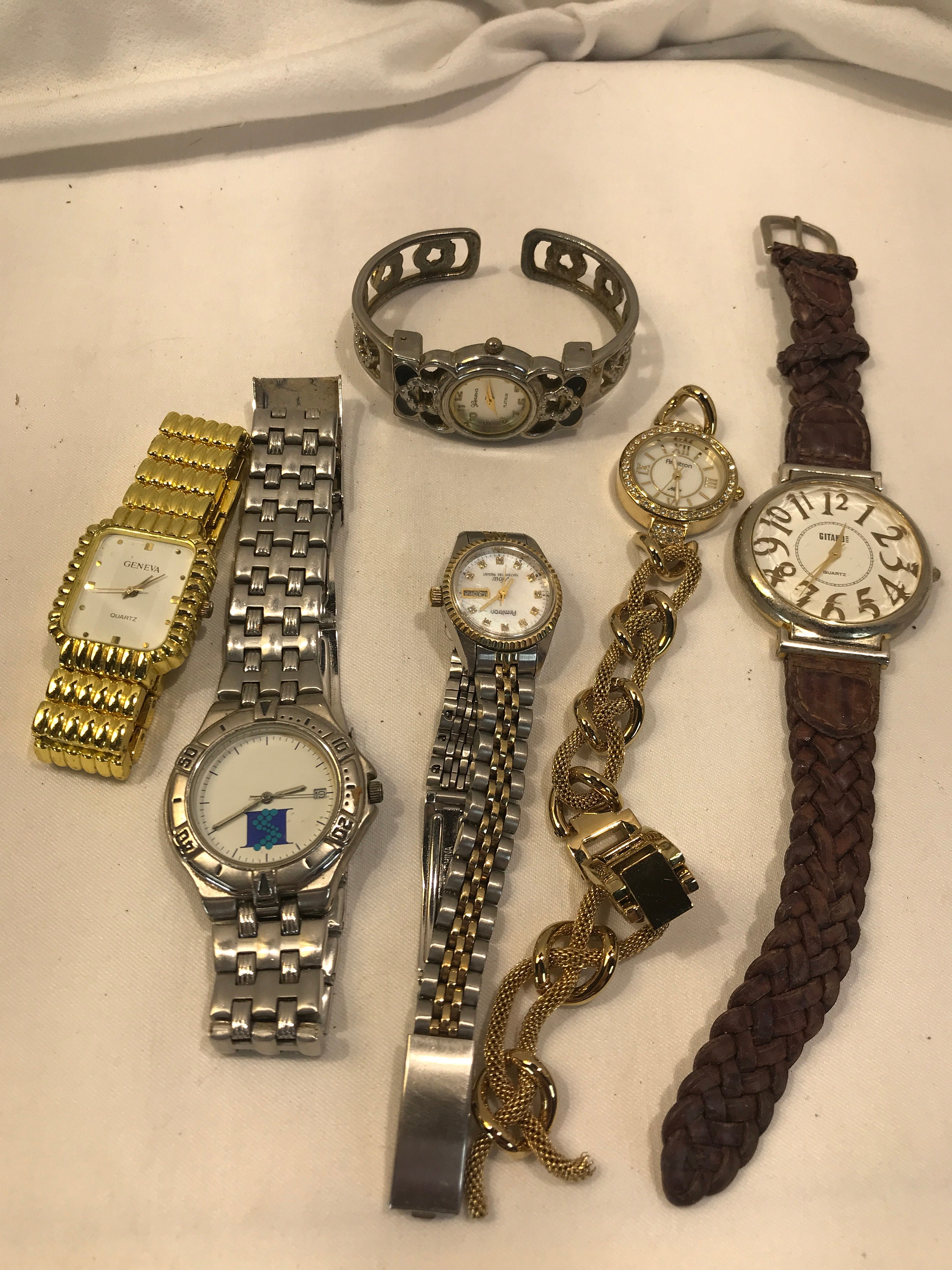 Vintage Watch Lot Old Watches Ladies Mens Watch Lot Geneva | Etsy