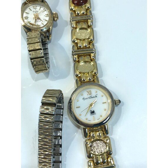 Vintage watch lot, 8 nonworking analog watches, H… - image 5