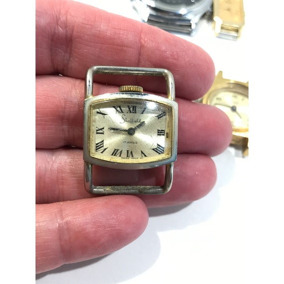 Vintage watch lot, 8 nonworking watches, Sheffiel… - image 7