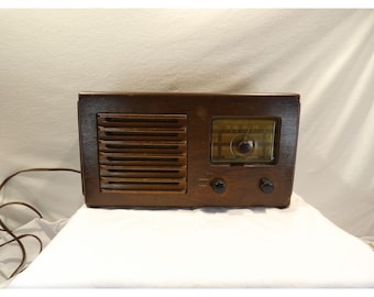 Antik Setchell Carlson Radio Dorafone från 1947, fungerande