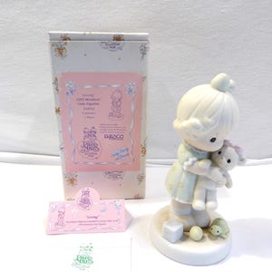 Precious Moments 1993 Loving, member only figurine Enesco Jonathan & David PM932