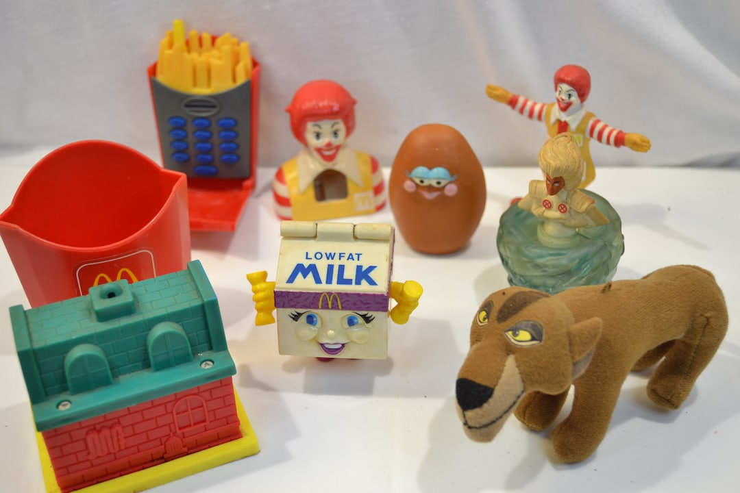 Juguetes Antiguos Comida De Juguete De Mcdonald's Random Lot