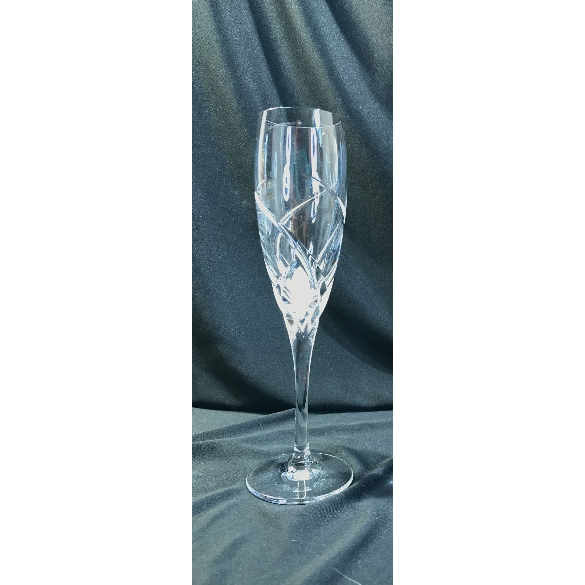 Davinci Grosseto Crystal Champagne Flute Etsy