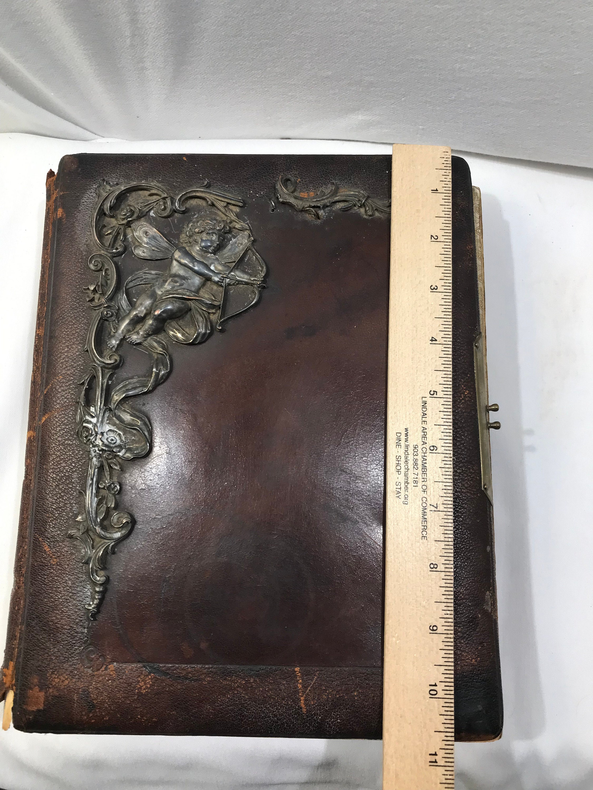 Antique Victorian Photo Album, Germany Late 1800's to Early