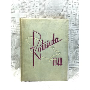 1948 Rotunda SMU Jahrbuch, Jahrbuch der Südmethodistischen Univ, Vintage Schulbuch