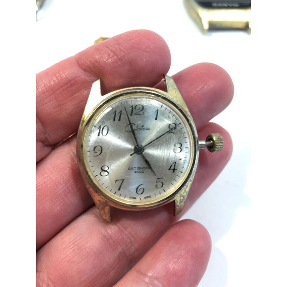 Vintage watch lot, 8 nonworking watches, Sheffiel… - image 9
