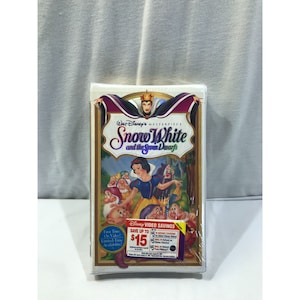 Walt Disney Snow White and the Seven Dwarfs VHS video tape, factory sealed 1994