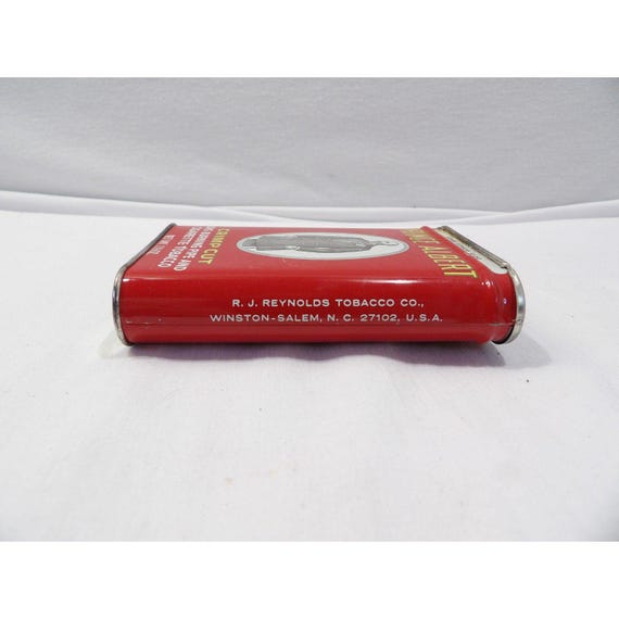 empty tobacco tins Hignett's Pioneer Cigarette Tin c1900s in Antique Falk Tobacco Company Richmond Virginia