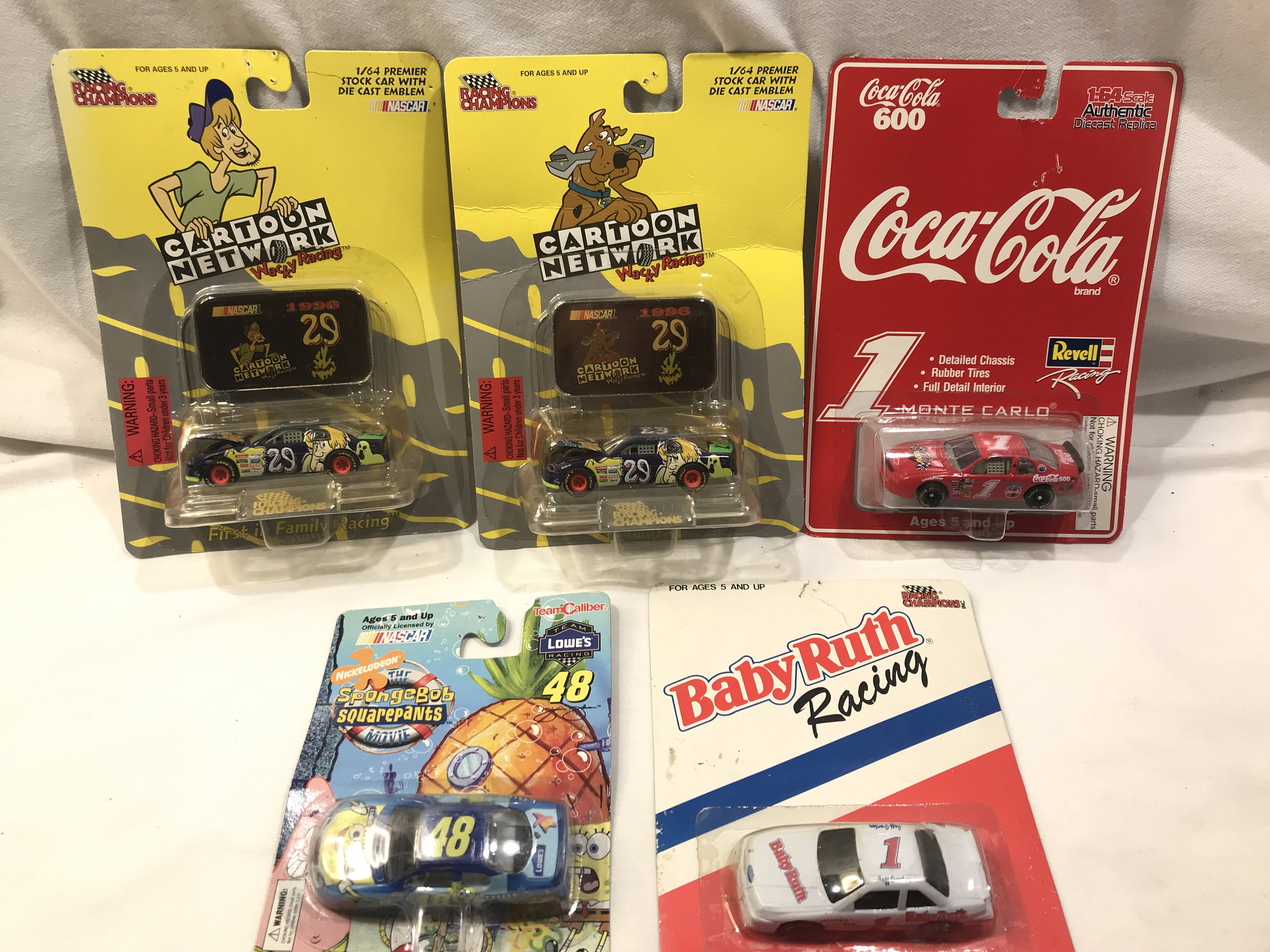 Lot - 9 Matchbox Collectibles Coca Cola Vehicles with Display Stands