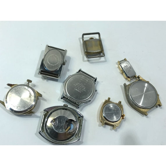 Vintage watch lot, 8 nonworking watches, Sheffiel… - image 10