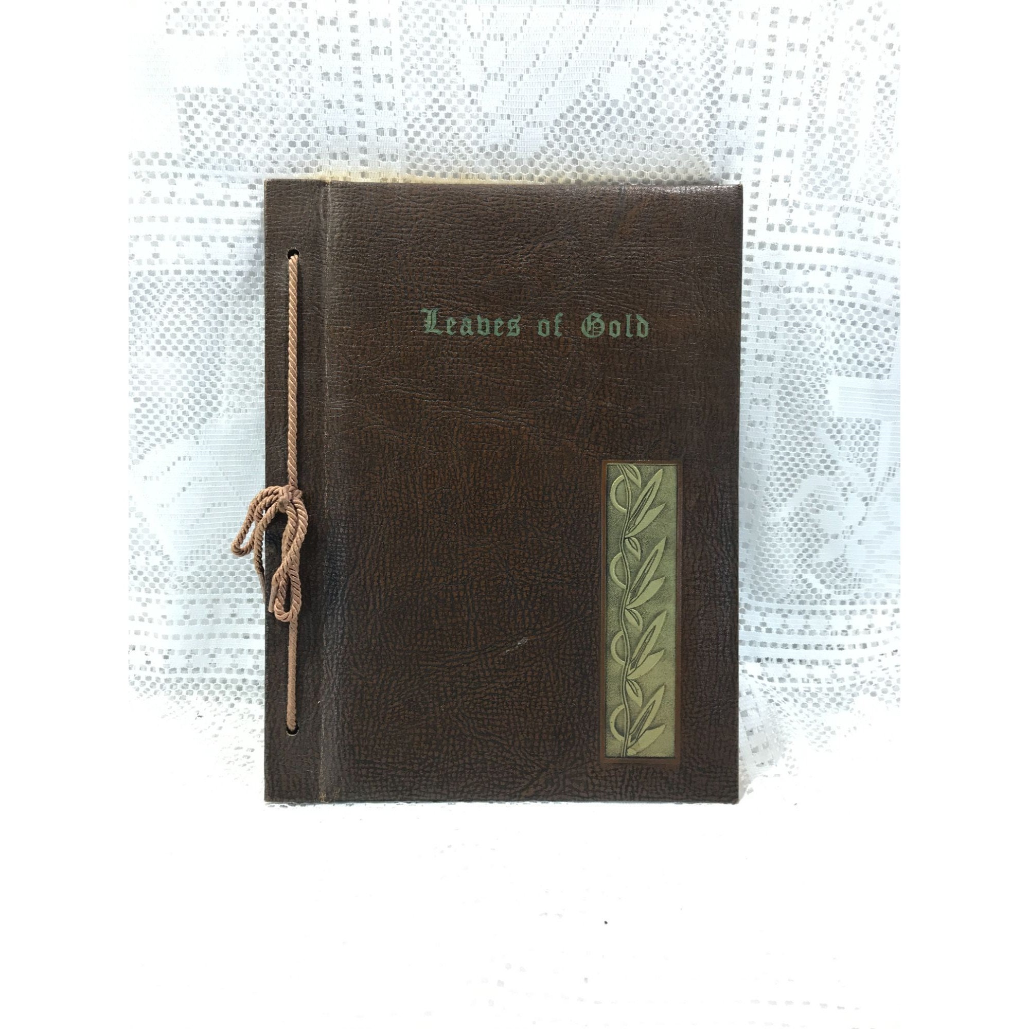 Leaves of Gold Edited by Clyde Francis Lytle, 1961 Inspirational