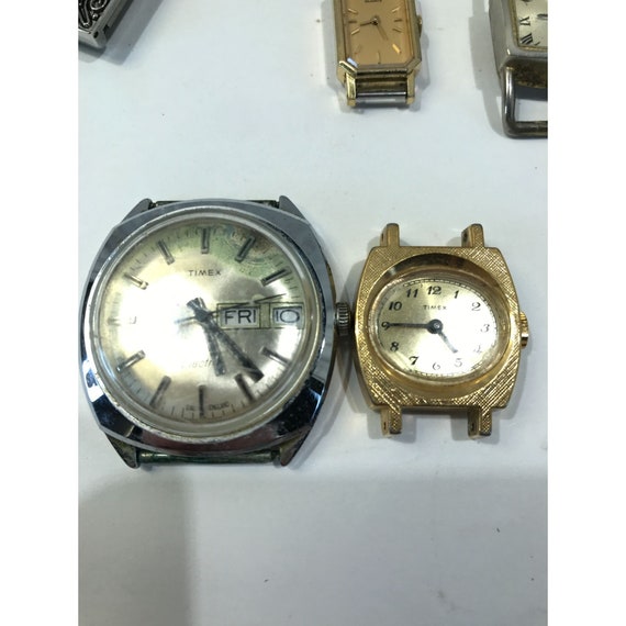 Vintage watch lot, 8 nonworking watches, Sheffiel… - image 6