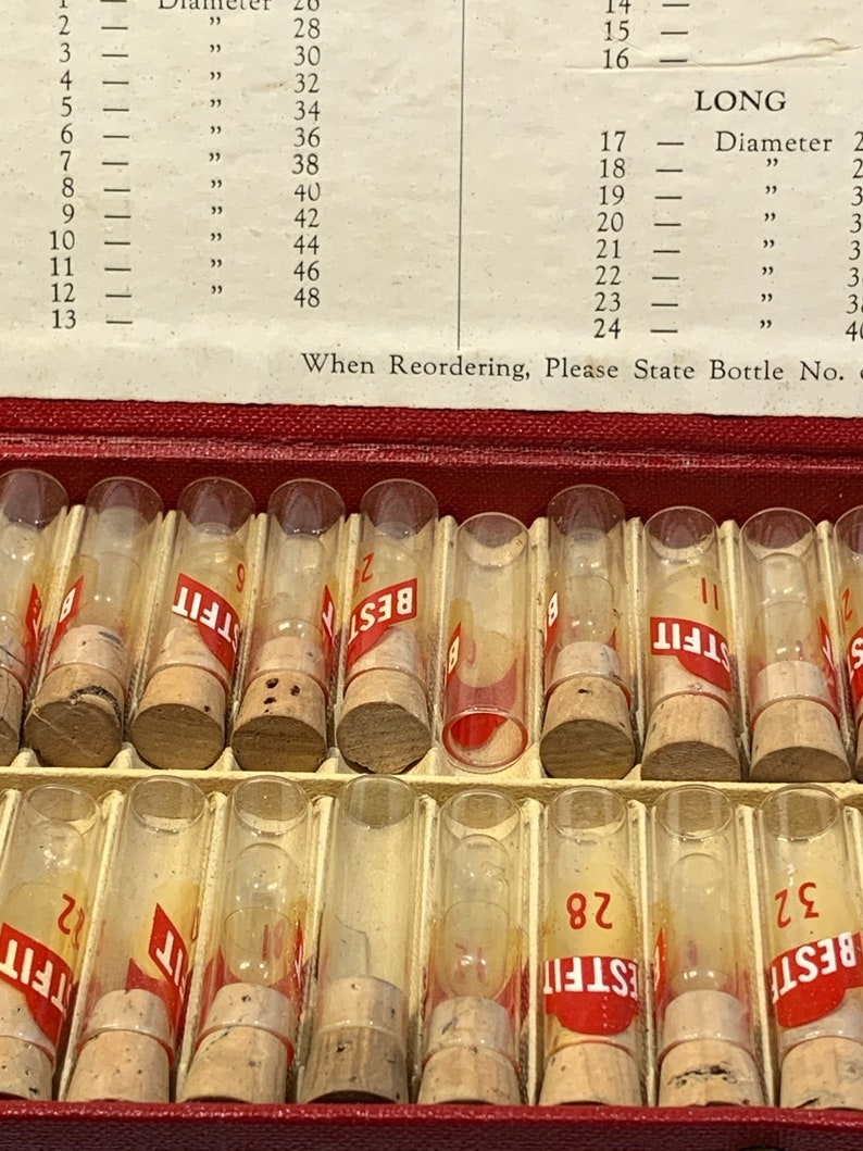 Antique Watchmaker Bestfit Box Roller Jewels Kit Vintage Etsy