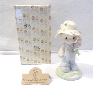 Precious Moments 1986 My Love Will Never Let You Go figurine Enesco 103497