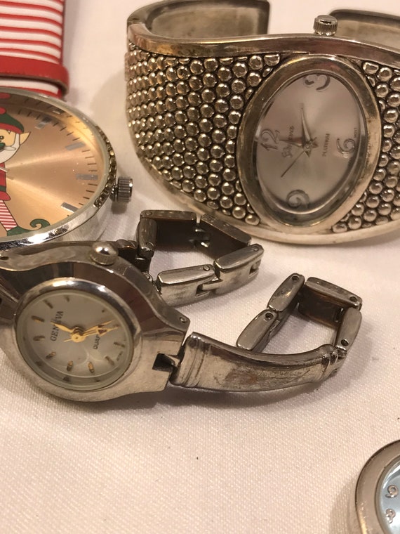 Vintage watch lot, old watches, ladies mens watch… - image 5