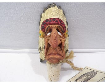 Chief Stinky Foot, Spit n Whittle bottle stopper