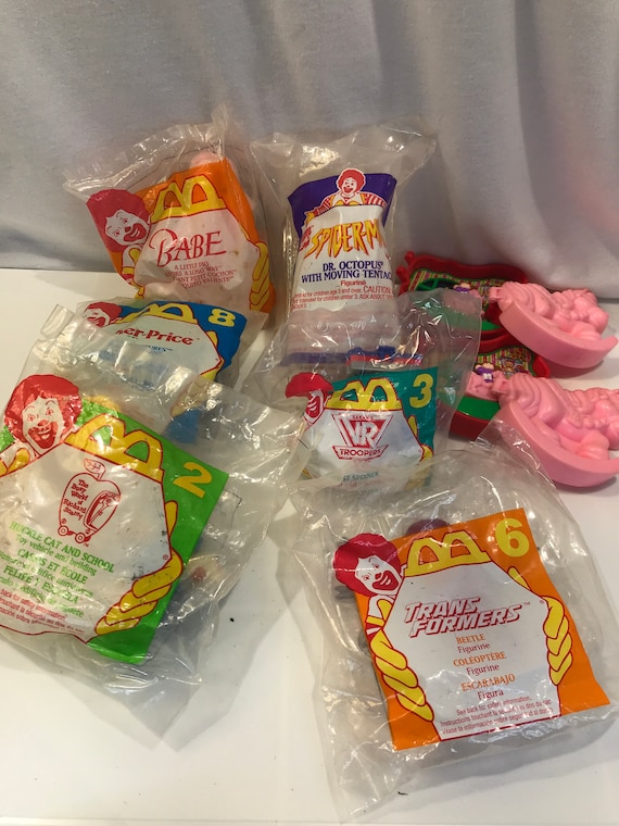 Mcdonalds happy meal toy set hotsell