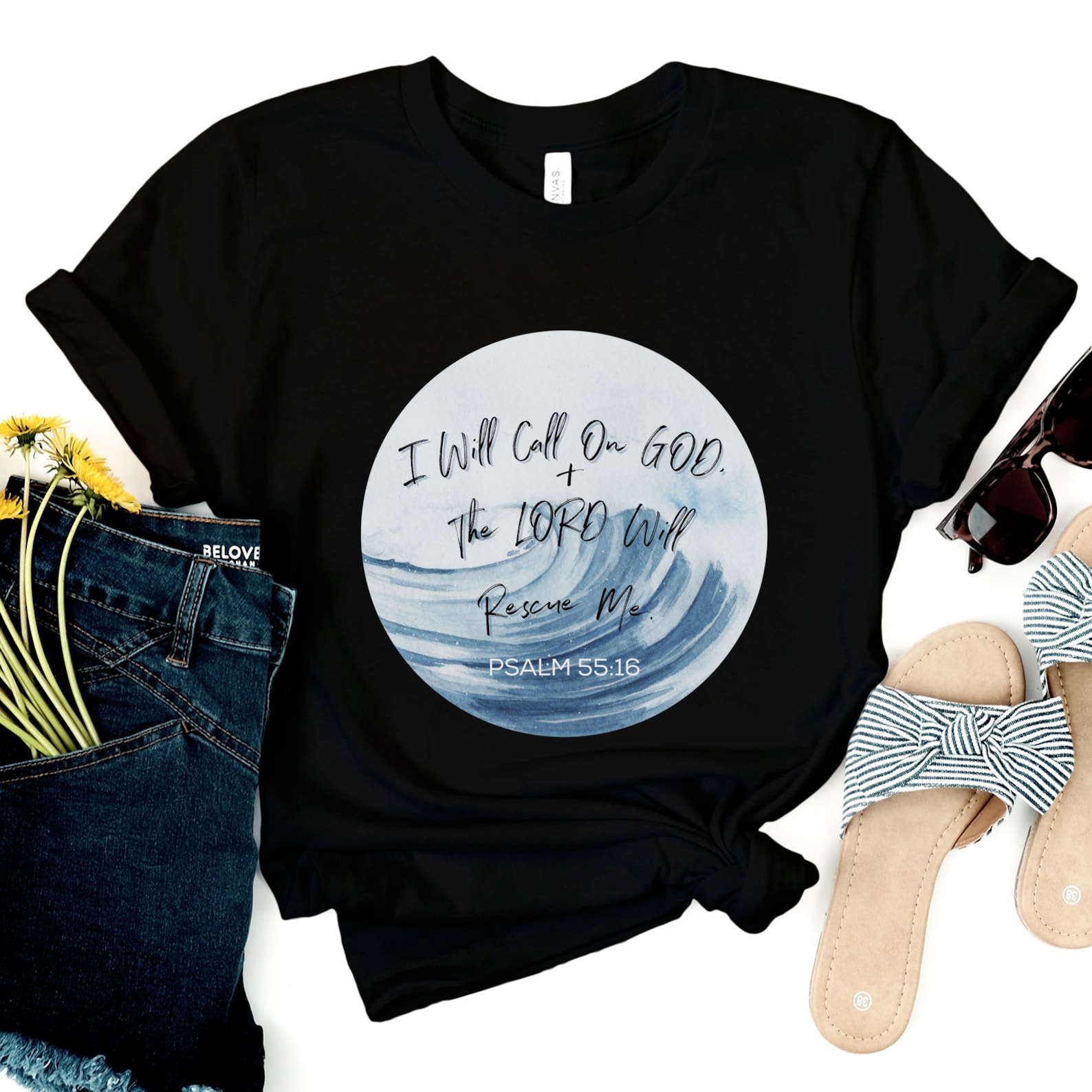 I Will Call On God Shirt Faith Based TShirt Christian Etsy