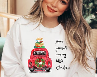 vw bus ugly christmas sweater