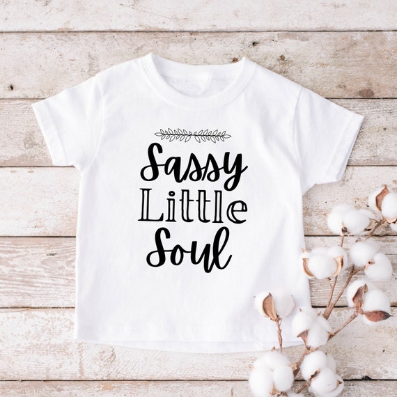 Toddler Sassy Little Soul t-shirt Child's Sassy Little | Etsy