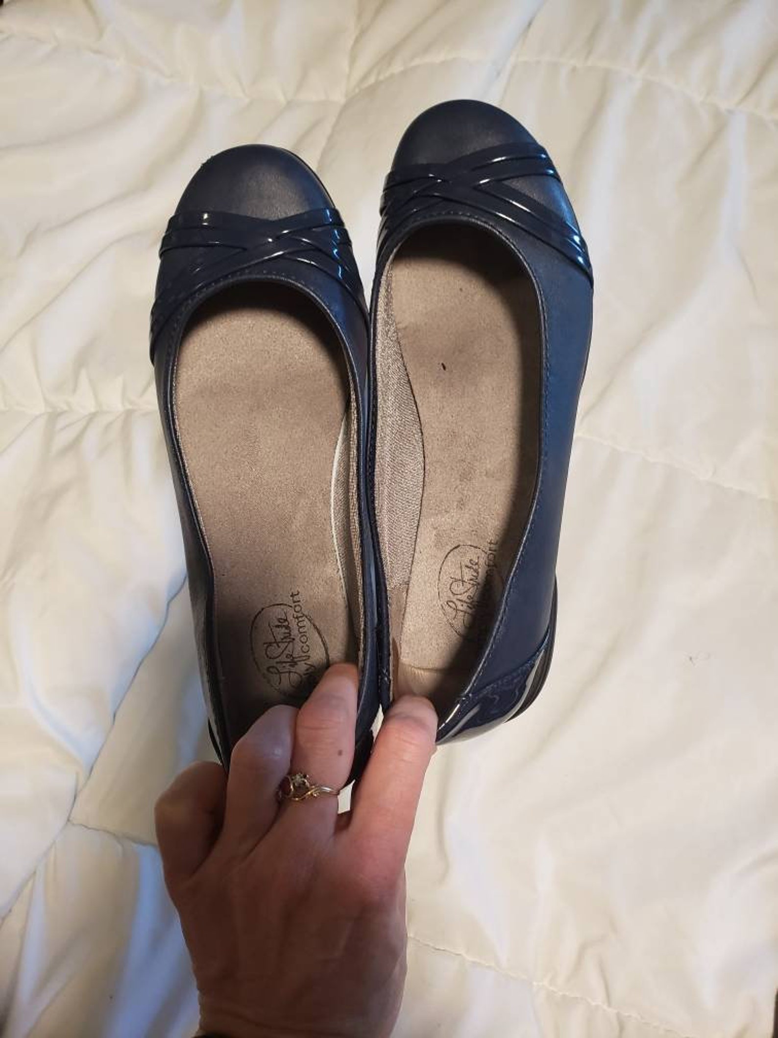 Well Worn Flats Etsy