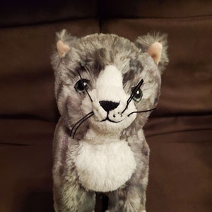 Customizable Ikea Lilleplut Gray Kitten Cat Plush Etsy