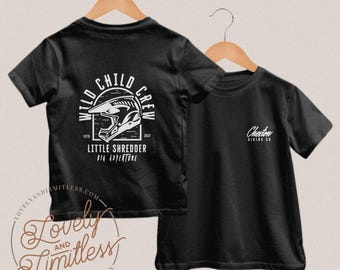 Wild Child Crew Moto Tee | Toddler Dirt Bike Shirt